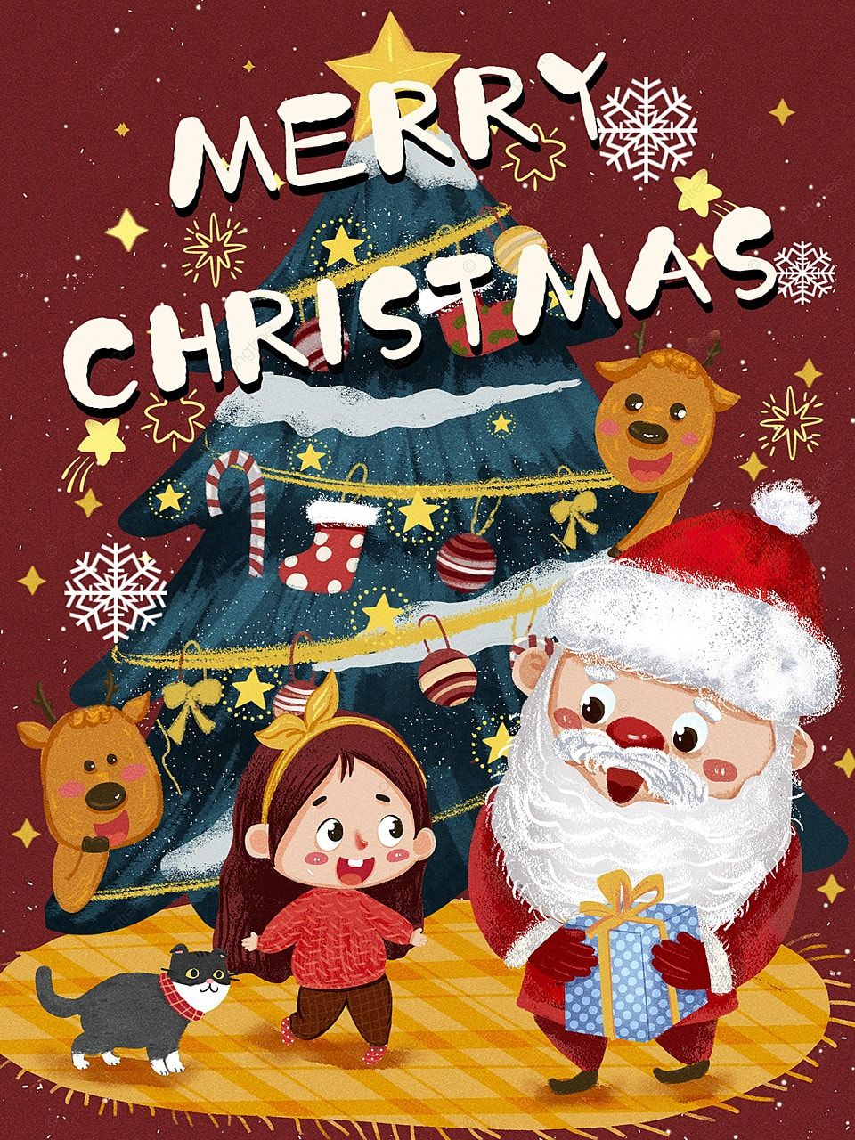 Christmas Scene Animation